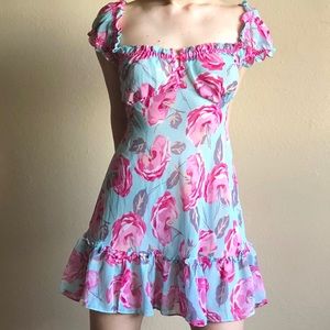 BUNDLE ⛓ Betsey Johnson slip dress & vintage tank